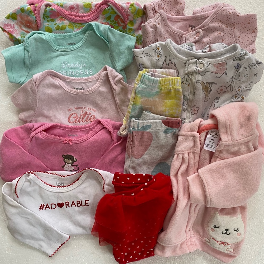 Baby Girl Clothes Bundle, size 6 month